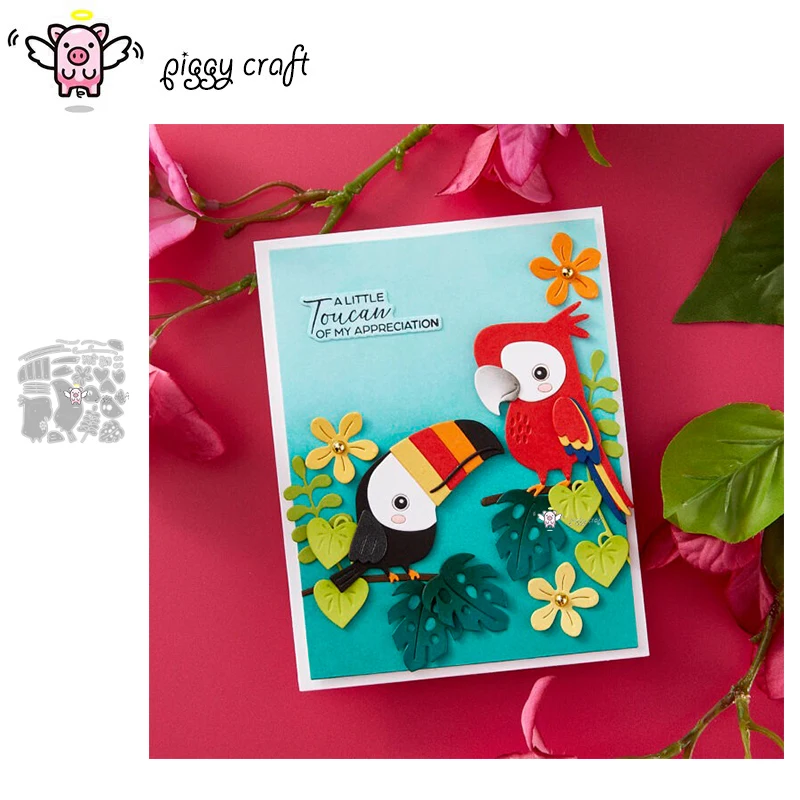 Plant Parenthood - Piggy Craft металлические штампы для резки,