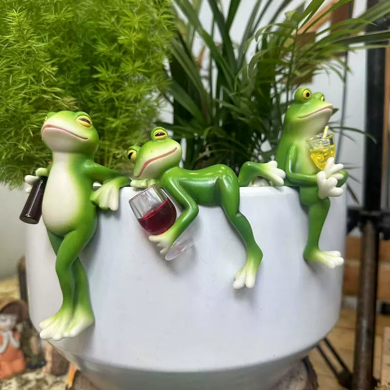 Современный кашпо-лягушка из с – обзор и цена Plant Parents