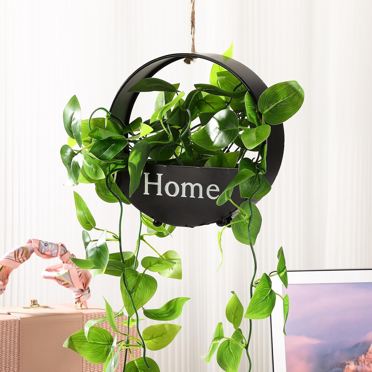 1 шт. круглый железный настенн – обзор и цена Plant Parent